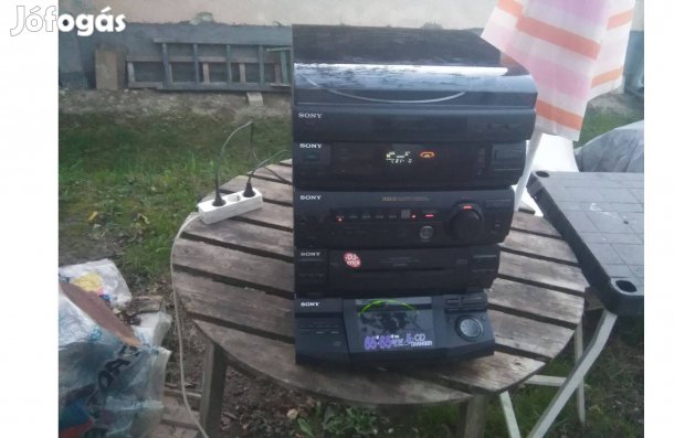 Sony hifi lemezjátszóval, hangfal táv. nélkül