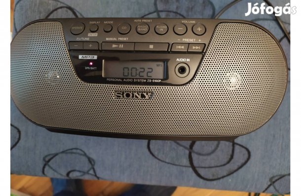 Sony hordozható rádió, Cd, Mp3