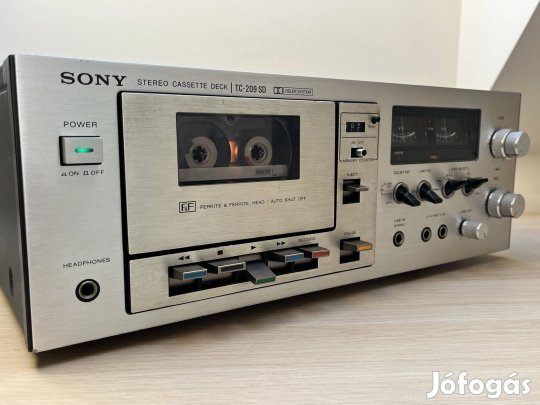Sony magnó deck TC-209SD csúcsdeck szervizelve