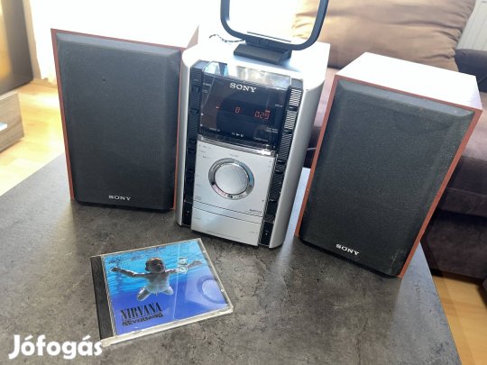 Sony mini hifi rendszer hangfalakkal