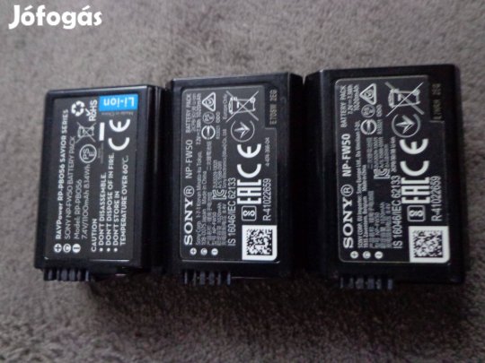Sony np-fw50 akku ,eladó
