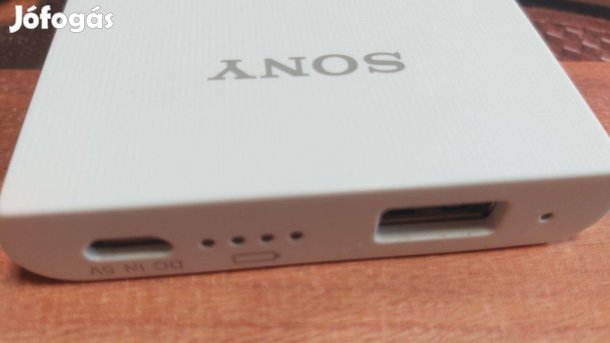 Sony power bank 3000mAh, vésztöltő