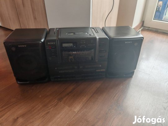 Sony retro Boombox szép állapotban eladó 