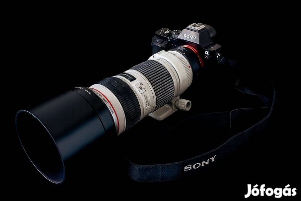 Sony szett optikákkal, kiegészítőkkel