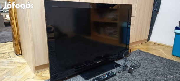 Sony tv, LCD 94 cm, Fullhd ,100Hz, Hibátlan