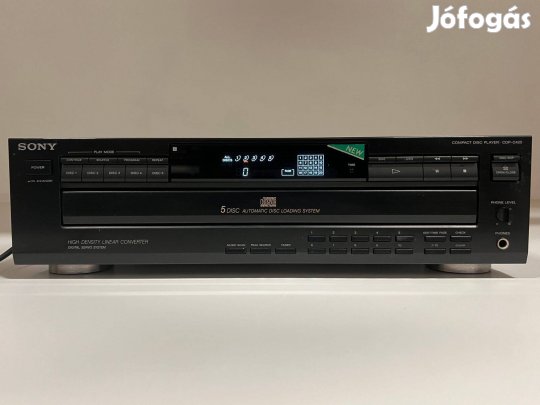 Sony újszerű 5 lemezes CD lejátszó eladó