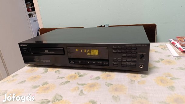 Sony újszerű állapotú CD lejátszó távirányítóval eladó 