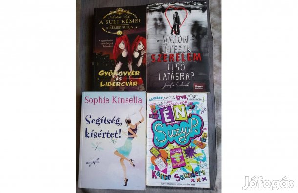 Sophie Kinsella Segítség, kísértet! A Szent Johanna gimi Leiner Laura