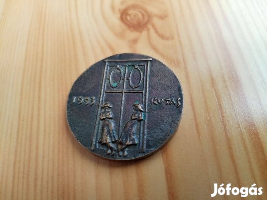 Sopron Szentendre Kutas László Galériák 1993-as névjegyérem