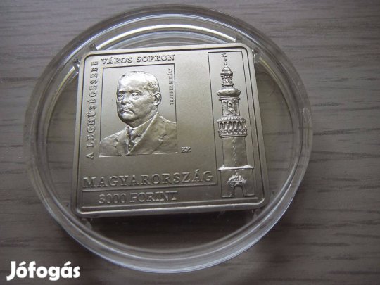 Sopron a Leghűségesebb Város Emlékérem 2021 Zárt Kapszulában