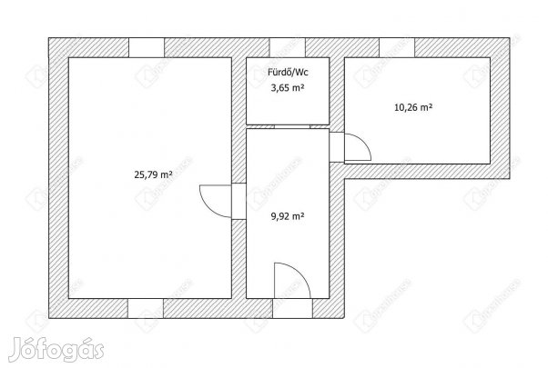 Sopronban udvari lakóház lakás eladó