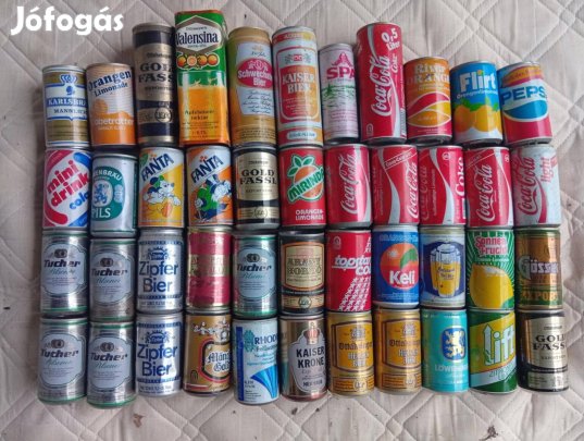 Sörös, italos doboz gyűjtemény