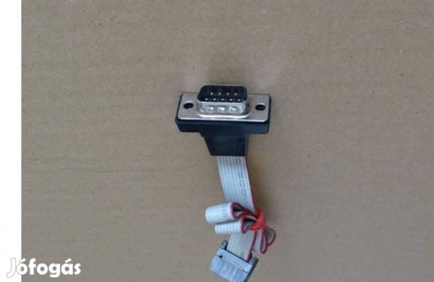 Soros hátlapi kivezetés (1x DB9 port)