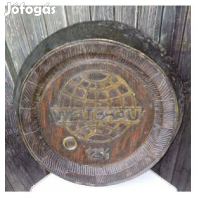 Sörös hordó-vég, dekoráció