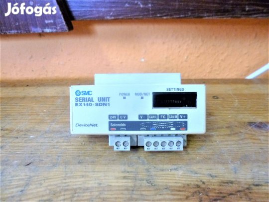 Soros interfész csatlakozó vezérlő mágnesszelephez SMC ( 5526)