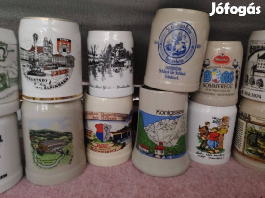 Sörös kerámia korsók 2900Ft/db tól