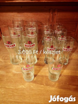 Sörös pohár / korsó készlet