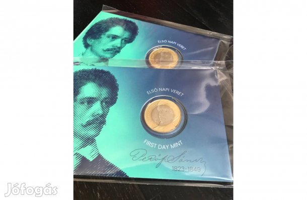 Sorszámkövető Petőfi 200 Ft első napi veretek díszcsomagolásban '23