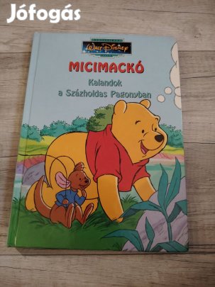 Sorszámozott Walt Disney klasszikus mesekönyv-Micimackó-Kalandok.(23