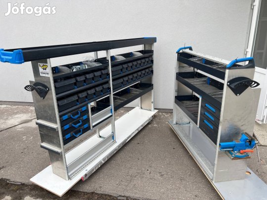 Sortimo járműberendezés VW Crafter Renault Master Iveco Ford Transit