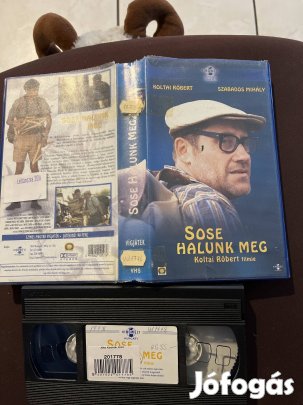 Sose halunk meg magyar vhs 
