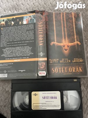 Sötét órák vhs kistok thriller