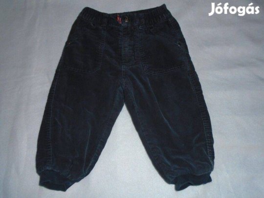 Sötét színű nadrág 9-12 hó (méret 80)