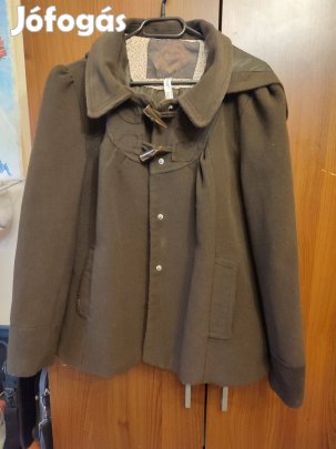 Sötétbarna kabát, Denim co, S-es! Személyesen vehető át Budapesten!