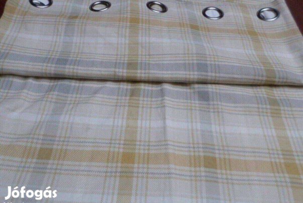 Sötétítő függöny skót kockás Újszerű