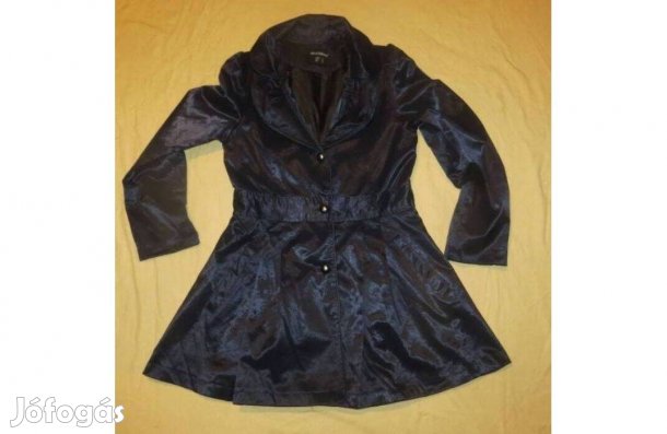 Sötétkék kabát 10/38-s Atmosphere h: 78 cm mb: 96 cm