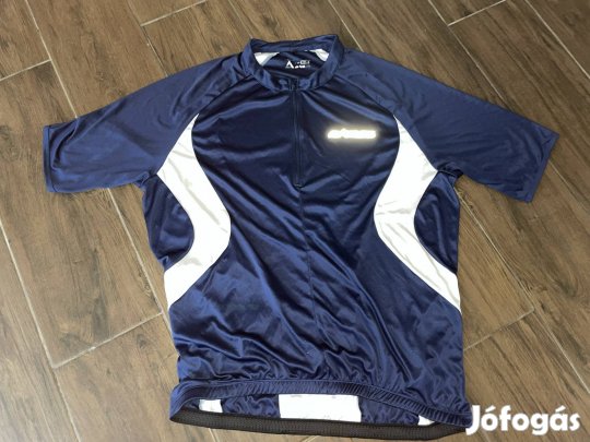 Sötétkék kerékpáros mez