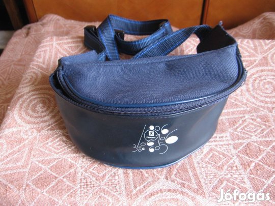Sötétkék sportos övtáska