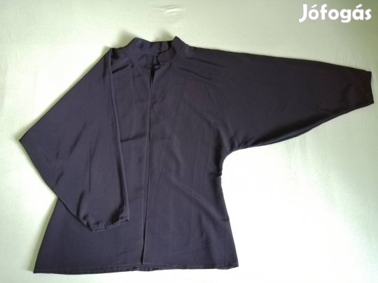 Sötétkék vékony blézer 