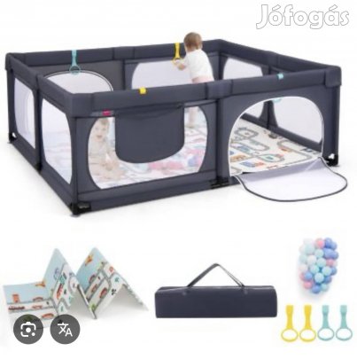 Sötétszürke babakarám