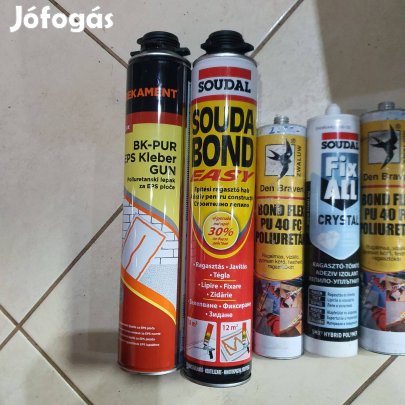 Souda Bond Easy ragasztóhab, szilikon stb