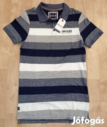 Soulcal férfi galléros póló