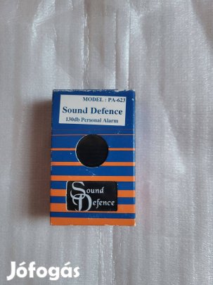 Sound Defence PA-623 130 dB személyi riasztó (personal alarm), dobozba