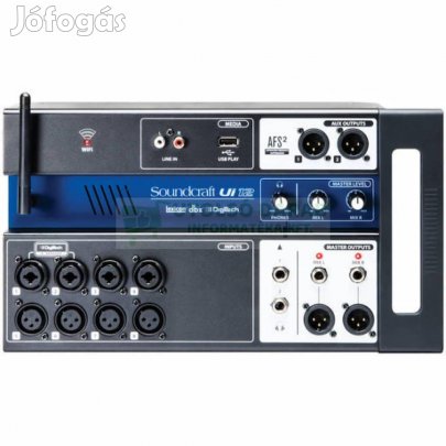 Soundcraft Ui12 Távvezérlésű digitális keverő