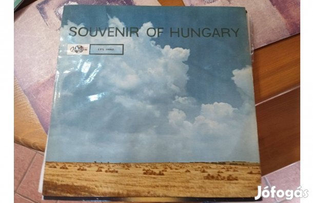 Souvenir of Hungary bakelit hanglemez eladó