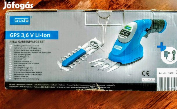 Sövény vágó Szegély Nyíró olló Új Güde cserélhető fürész ill olló Ajá