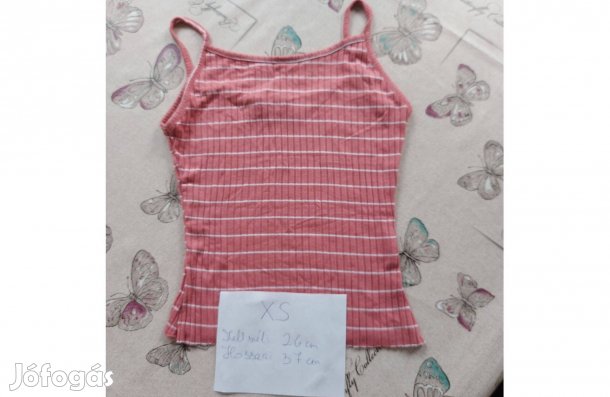 Spagetti pántos XS méretű nyári top (Tally Weijl)