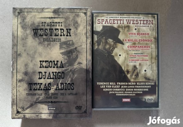 Spagetti western kollekció 1,2 (6lemezes) dvd
