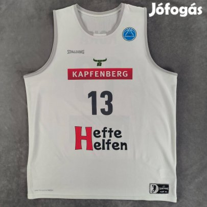 Spalding Kapfenberg Bulls Drew Koka Fiba Europe Cup kosárlabda mez XL