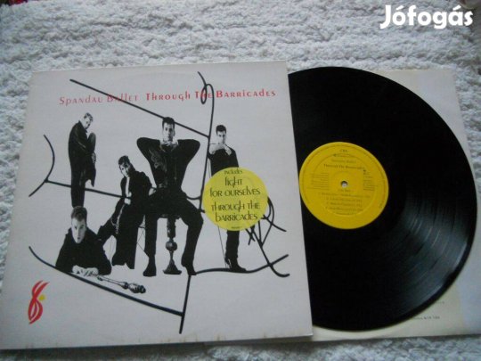 Spandau Ballet : Through the barricades LP ( EX/NM) Holland