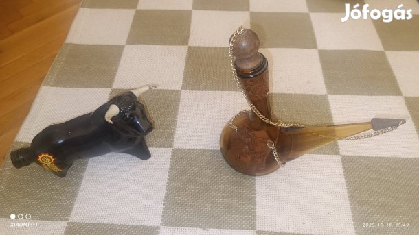 Spanyol Sangria bika és Spanyol Porron karafa. Utánvét 