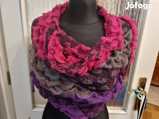 Spanyol extra elasztikus sál  vallkendő Új 