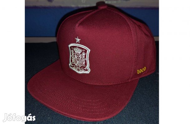 Spanyol válogatott eredeti adidas bordó gyerek snapback sapka