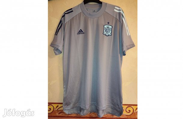 Spanyol válogatott eredeti adidas szürke edzőmez