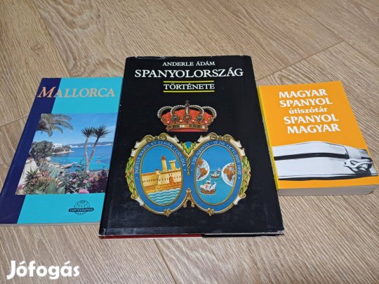 Spanyolország, Mallorca könyvcsomag, 3 db egyben