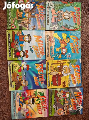 Spar Garfield könyv matricás album matricák is vannak 